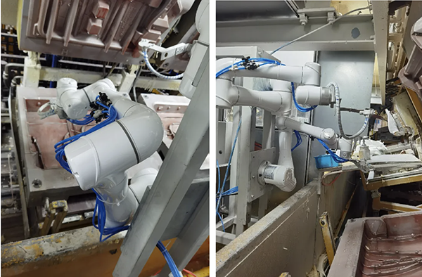 米兰·(milan)中国机器人座椅脱模机六轴喷涂机器人