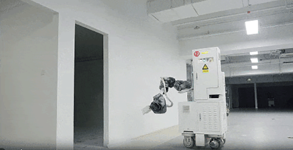 米兰·(milan)中国协作机器人：腻子乳胶漆喷涂一体机器人